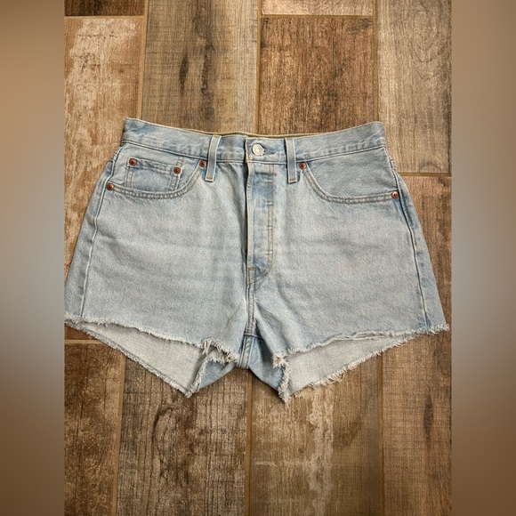 Levi’s 501 Denim Shorts 29 - Picture 2 of 5